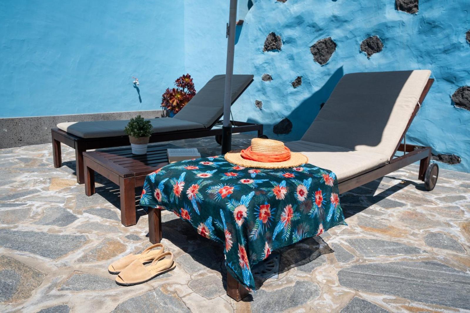 Casa Azul Villa Fuencaliente de la Palma Luaran gambar